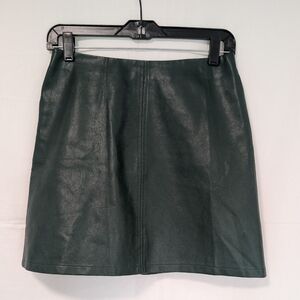 Primark Dark Green Mini Skirt